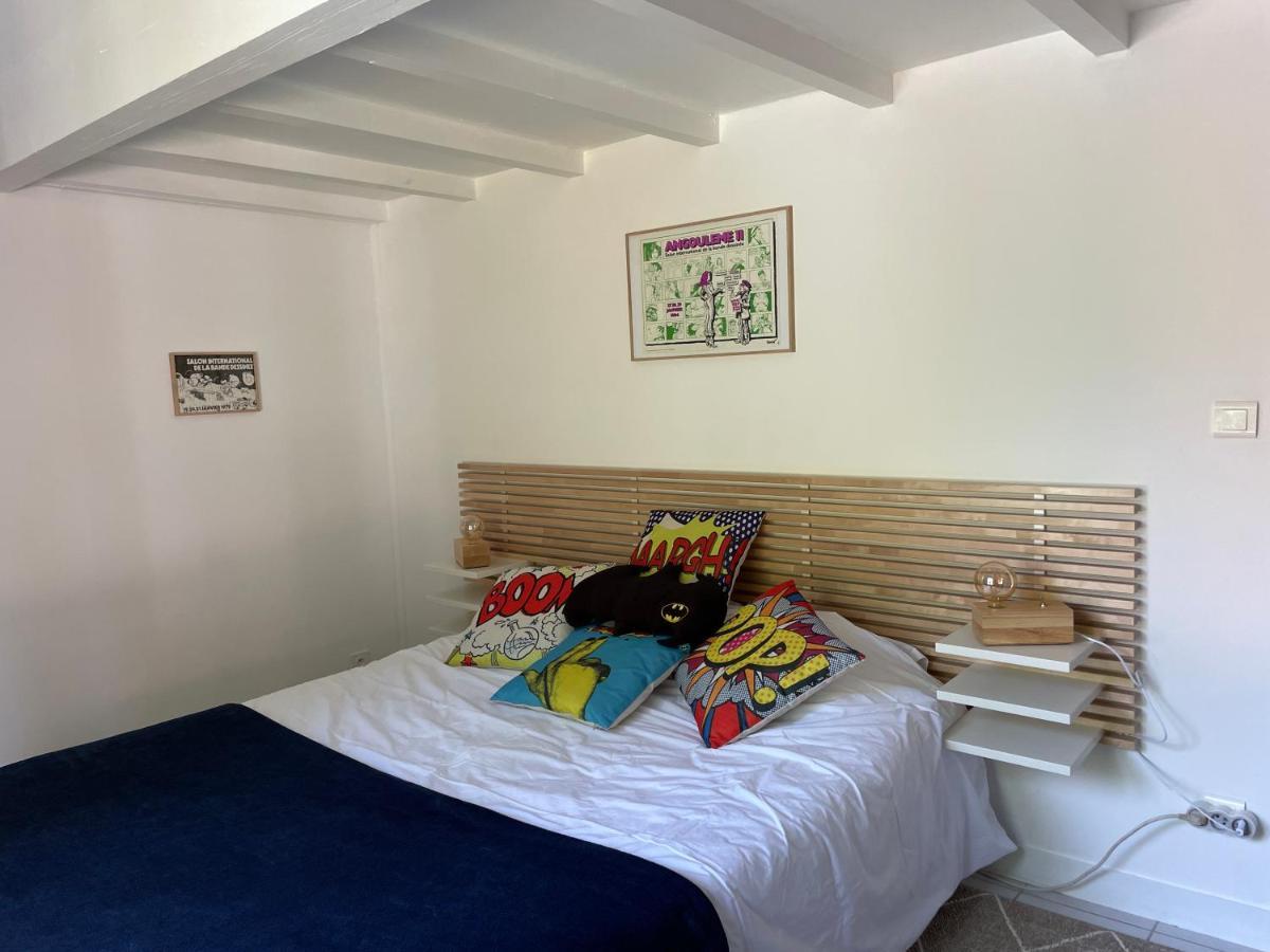 Merig'Home Chambre Bd Climatisee Dans Maison Avec Piscine Au Calme En Ville, Sdb & Toilettes Prives Angouleme Exterior photo